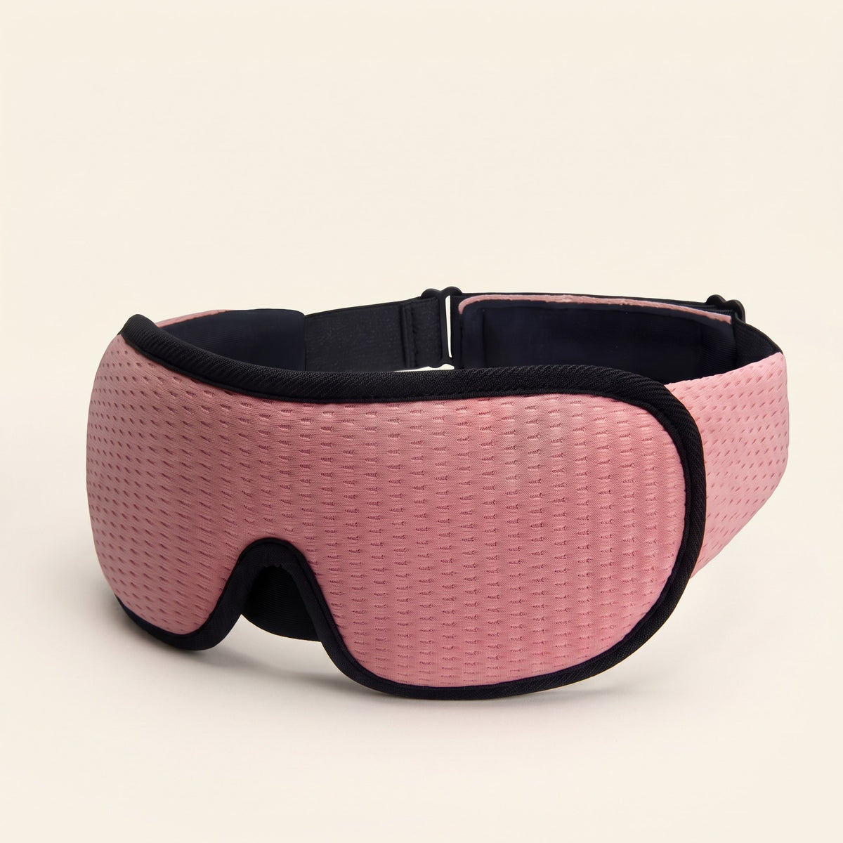 3D blackout sleep mask in pink
