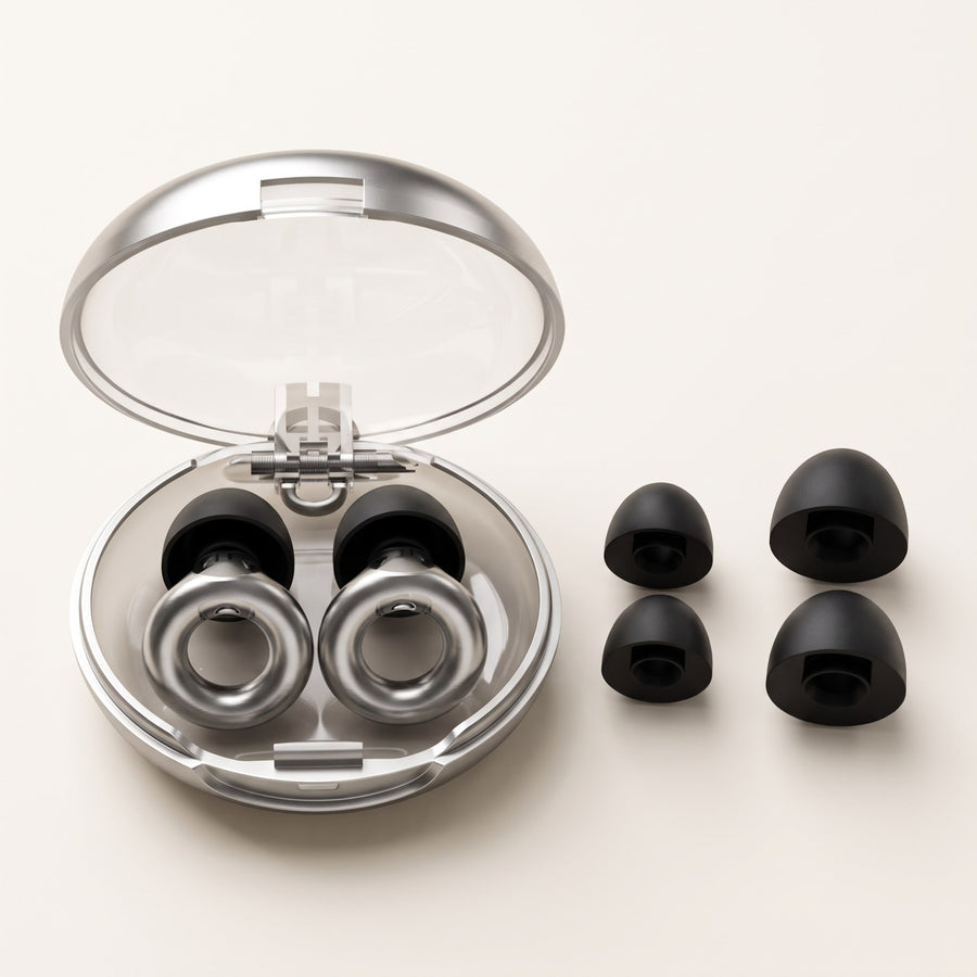 FocusPlugs noise-reducing earplugs on a plain background