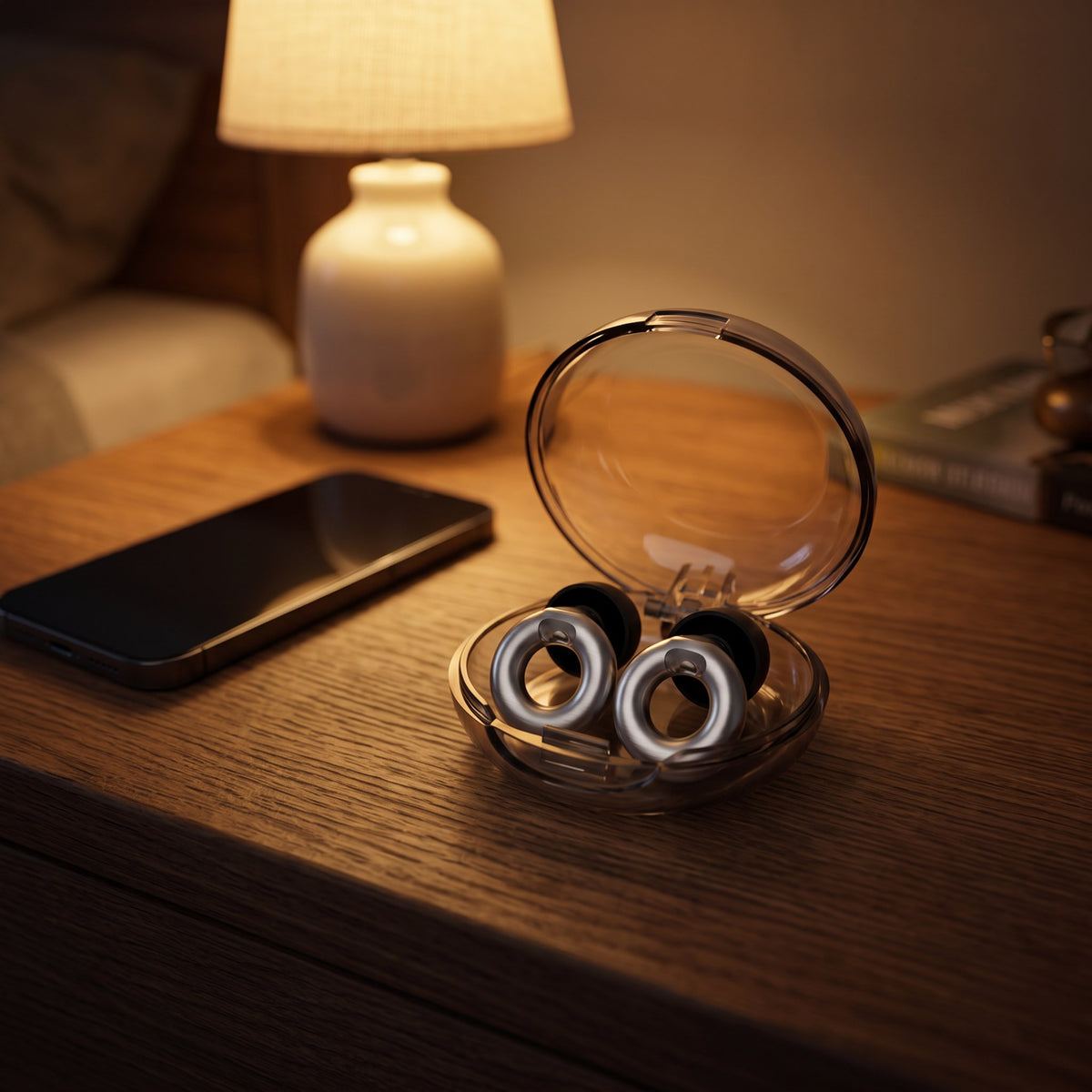FocusPlugs noise-reducing earplugs in everyday use