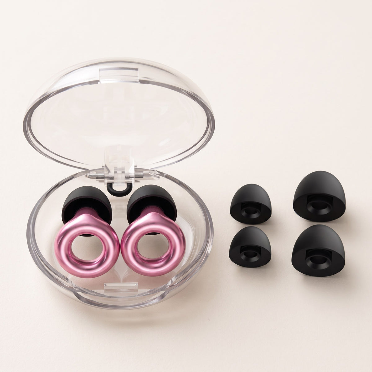FocusPlugs noise-reducing earplugs in pink