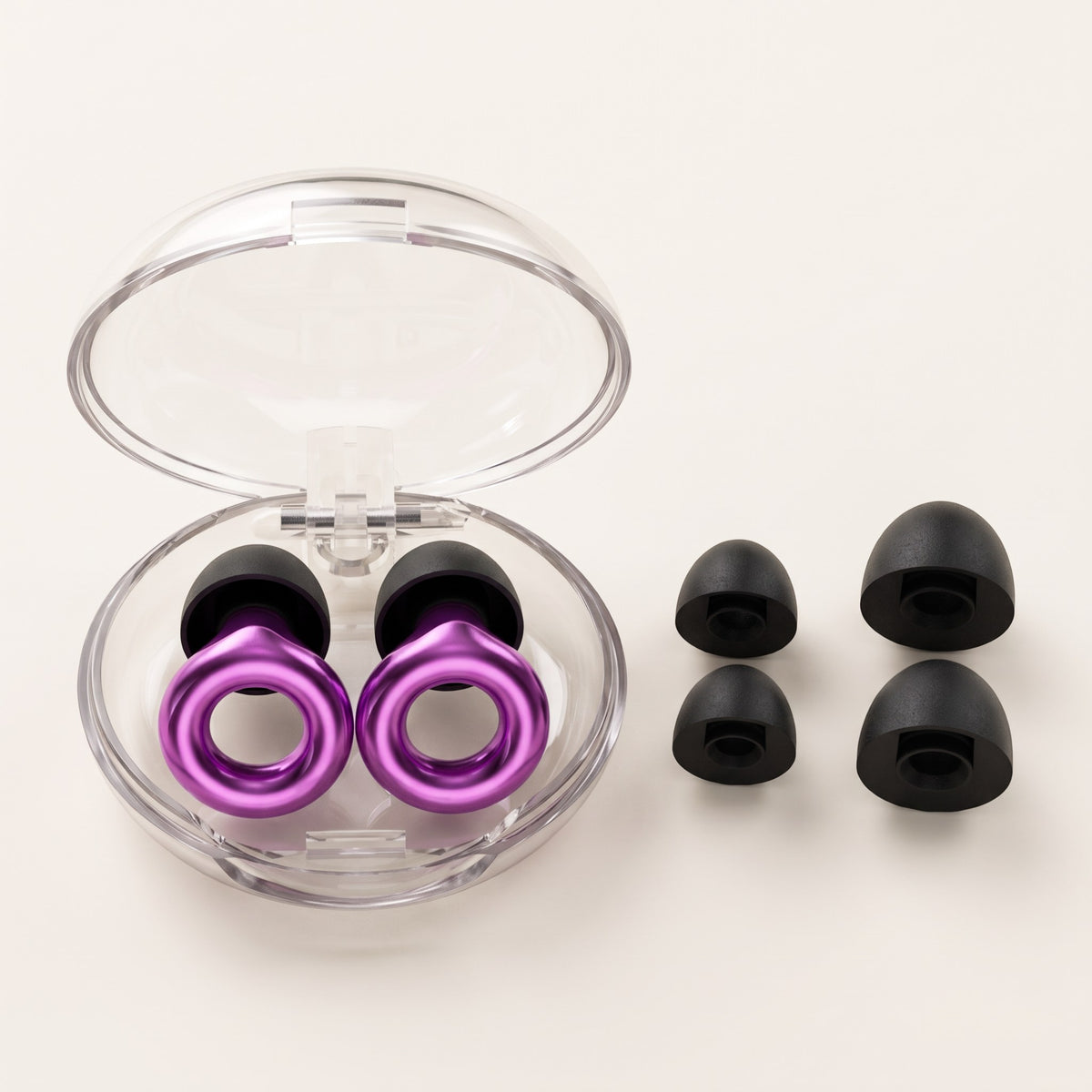 FocusPlugs noise-reducing earplugs in purple