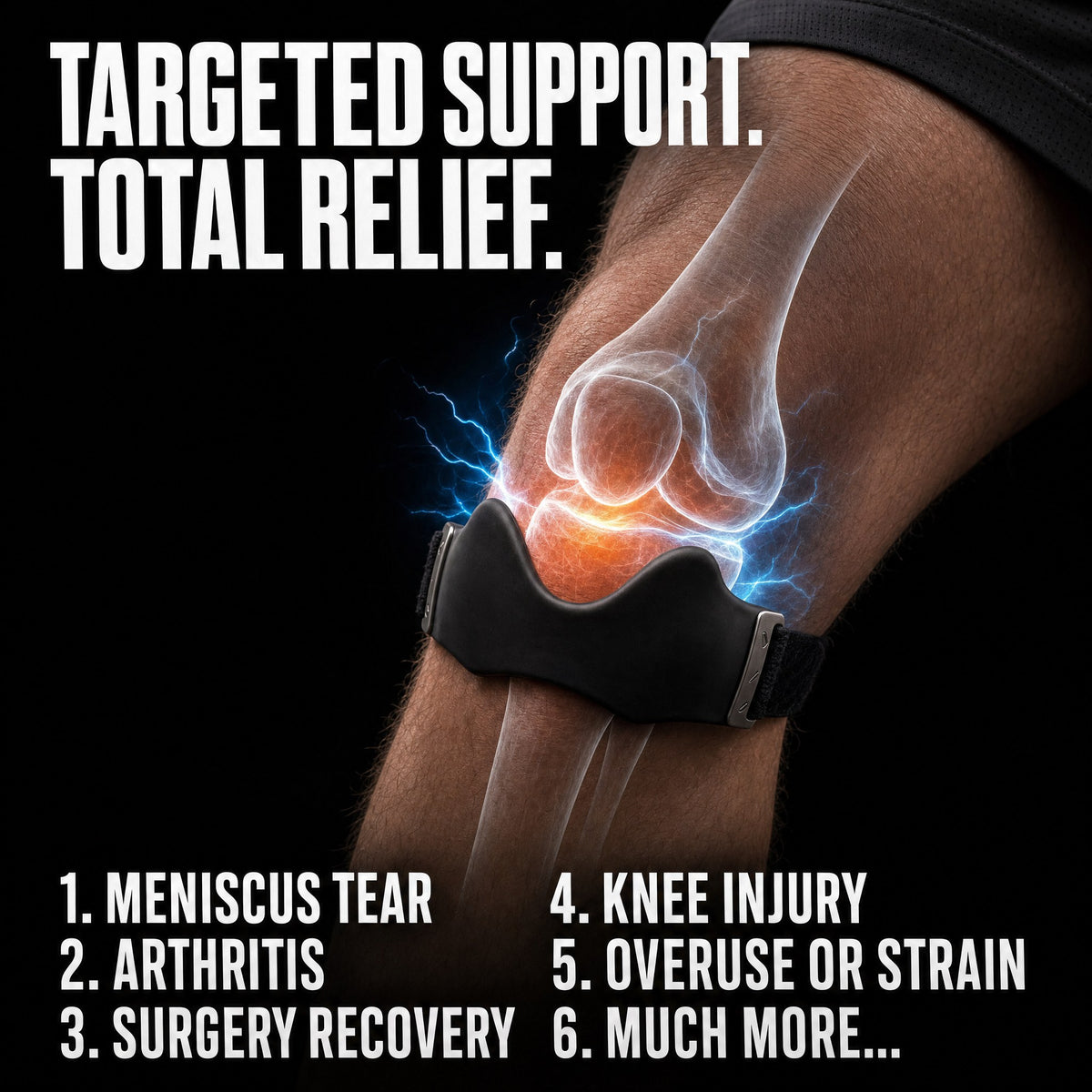 Strydex Precision Strap: targeted support below the kneecap